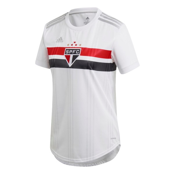 Tailandia Camiseta São Paulo Primera equipación Mujer 2020-2021 Blanco